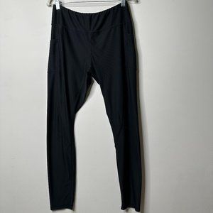 Reebok Black Athletic Leggings Women's Large